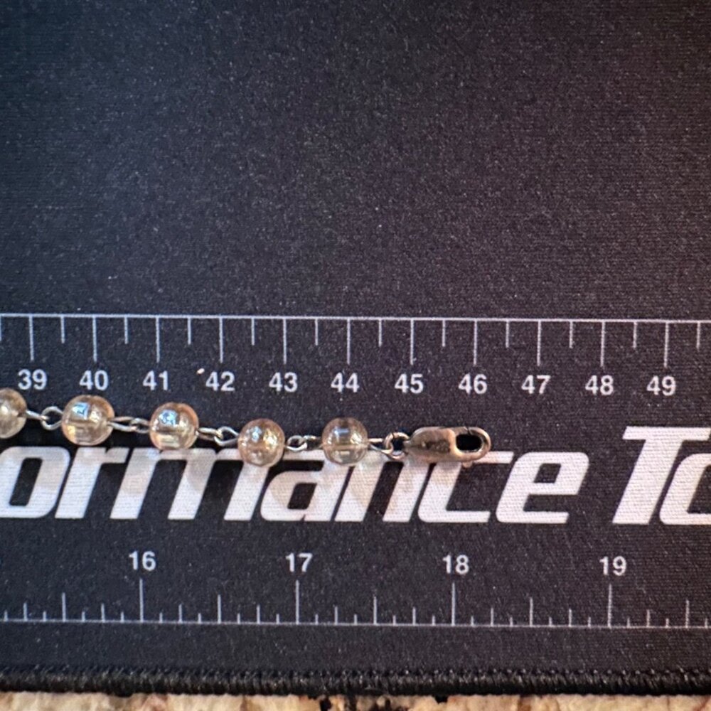 Keren Creations Turquoise Necklace & Earrings Jewelry Set With Crystal Accents - Picture 9 of 9